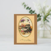 Carte postale Bonne Fete (Debout devant)