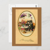 Carte postale Bonne Fete (Devant / Derrière)