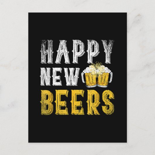 Carte Postale Bonne fête des bières nouvelles (Devant)