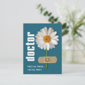 Carte Postale Bonne fête des médecins. Smiling Daisy (Debout devant)