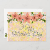 Carte postale - Bonne fête des mères (Devant / Derrière)