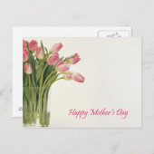 Carte Postale Bonne fête des mères (Devant / Derrière)