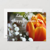 Carte Postale Bonne fête des mères ! (Devant / Derrière)