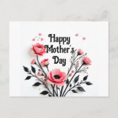 Carte Postale Bonne fête des mères (Devant)
