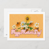 Carte Postale Bonne fête des mères (Devant / Derrière)