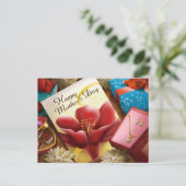 Carte Postale Bonne fête des mères (Debout devant)