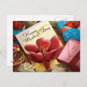 Carte Postale Bonne fête des mères (Devant / Derrière)