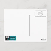 Carte Postale Bonne fête des mères. Peinture des tulipes printan (Dos)