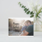 Carte Postale Bonne fête des pères (Debout devant)