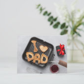 Carte Postale Bonne Fête des pères (Debout devant)