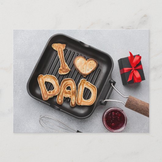 Carte Postale Bonne Fête des pères (Devant)