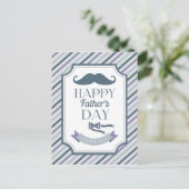 Carte Postale Bonne Fête des pères (Debout devant)