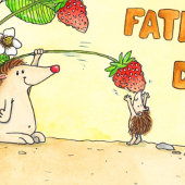 Carte Postale Bonne Fête des pères