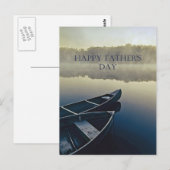Carte Postale Bonne Fête des pères (Devant / Derrière)