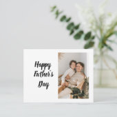 Carte Postale Bonne Fête des pères (Debout devant)