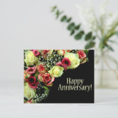 Carte Postale Bonne fête des roses (Debout devant)