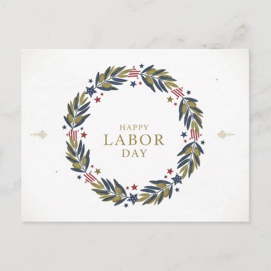 Carte postale Bonne Fête du Travail (Devant)