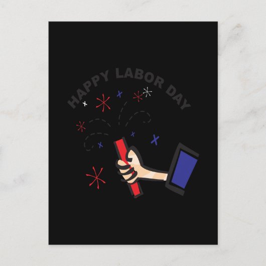Carte Postale Bonne fête du travail (Devant)