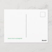 Carte Postale Bonne fête irlandaise (Dos)