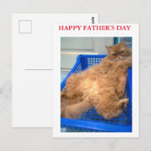 Carte Postale bonne fête papa (Devant / Derrière)