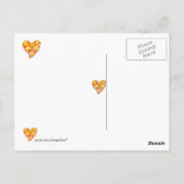 Carte Postale Bonne Fortune vient du coeur (Dos)