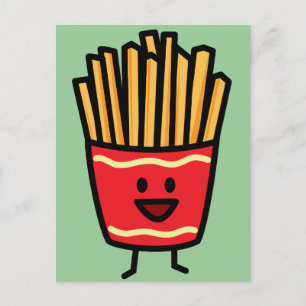 Carte Postale Bonne Fries françaises