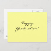 Carte Postale Bonne Graduation ! (Devant / Derrière)