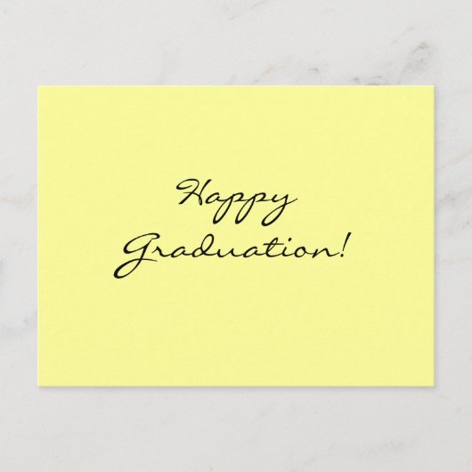 Carte Postale Bonne Graduation ! (Devant)