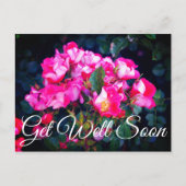 Carte postale Bonne Guérison Rose Esprit Sans Souc (Devant)