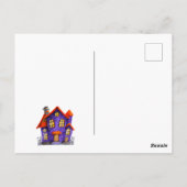 Carte Postale Bonne Halloween C'est la fête de la saison Éffraya (Dos)