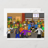 Carte Postale Bonne heure (Devant / Derrière)