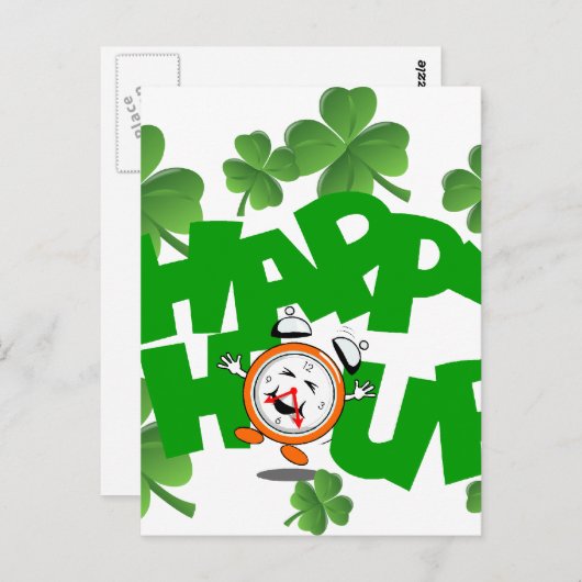 Carte Postale Bonne heure (Devant / Derrière)