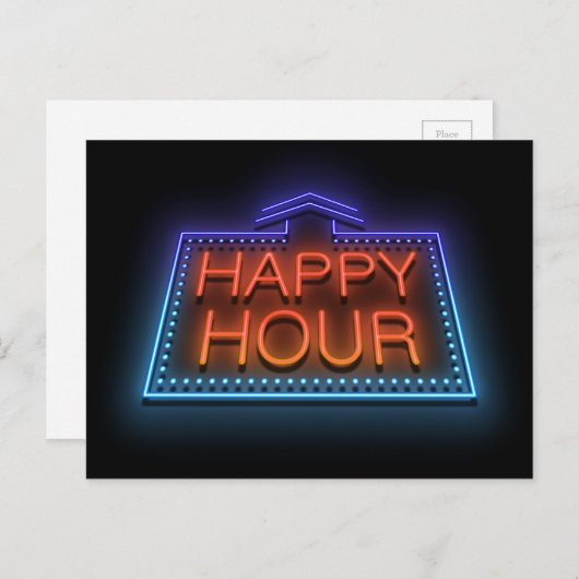 Carte Postale Bonne heure. (Devant / Derrière)