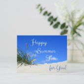 Carte Postale Bonne heure d'été pour vous! (Debout devant)