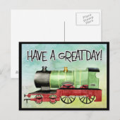 Carte Postale Bonne journée (Devant / Derrière)