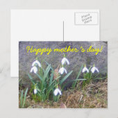 Carte Postale Bonne journée de mère ! (Devant / Derrière)