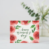 Carte Postale Bonne Journée des Femmes (Debout devant)