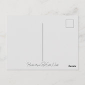 Carte Postale Bonne Maison- Anniversaire (Dos)