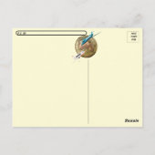 Carte Postale Bonne Navigation - Courrier Dans Le Monde Entier (Dos)