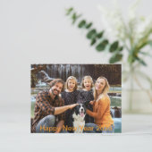 Carte Postale bonne nouvelle année famille 2025 (Debout devant)