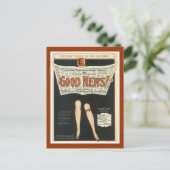 Carte postale - Bonne nouvelle Les meilleures chos (Debout devant)