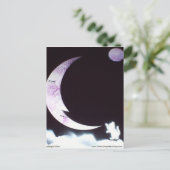 Carte Postale Bonne nuit chaton (Debout devant)