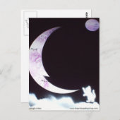 Carte Postale Bonne nuit chaton (Devant / Derrière)