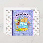 Carte Postale Bonne Pâque (Devant / Derrière)