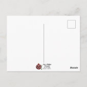 Carte Postale Bonne Pâque ! Golden Matzah (Dos)