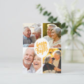 Carte Postale Bonne Pâques à tes parents (Debout devant)