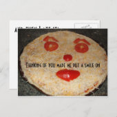 Carte Postale Bonne pizza ! (Devant / Derrière)