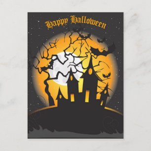 Carte Postale Bonne PostCard Halloween
