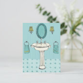 Carte Postale Bonne propreté amusant (Debout devant)