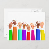 Carte Postale Bonne réunion (Devant / Derrière)